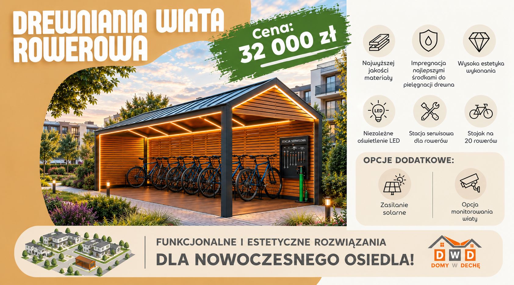 Budowa tarasów drewnianych kraków